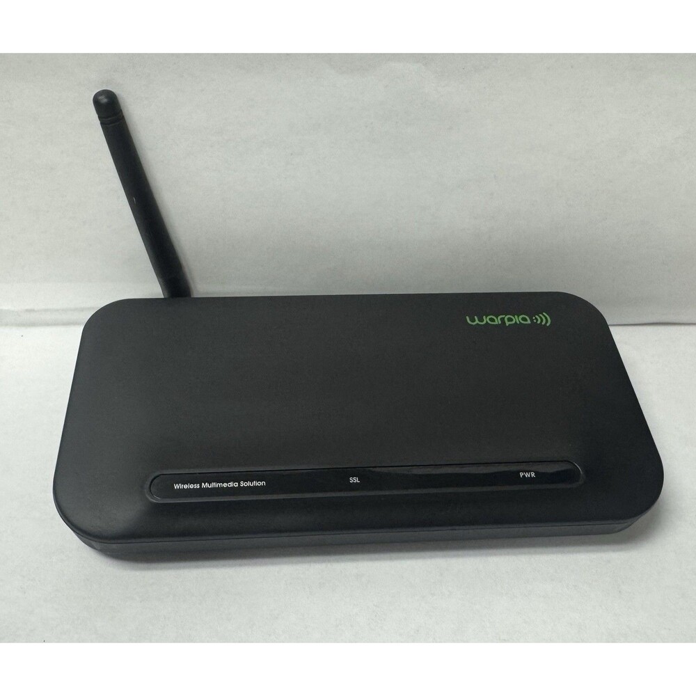 Warpia SWP120A-B Wireless Stream Media HD PC To TV A/V Windows  Edition